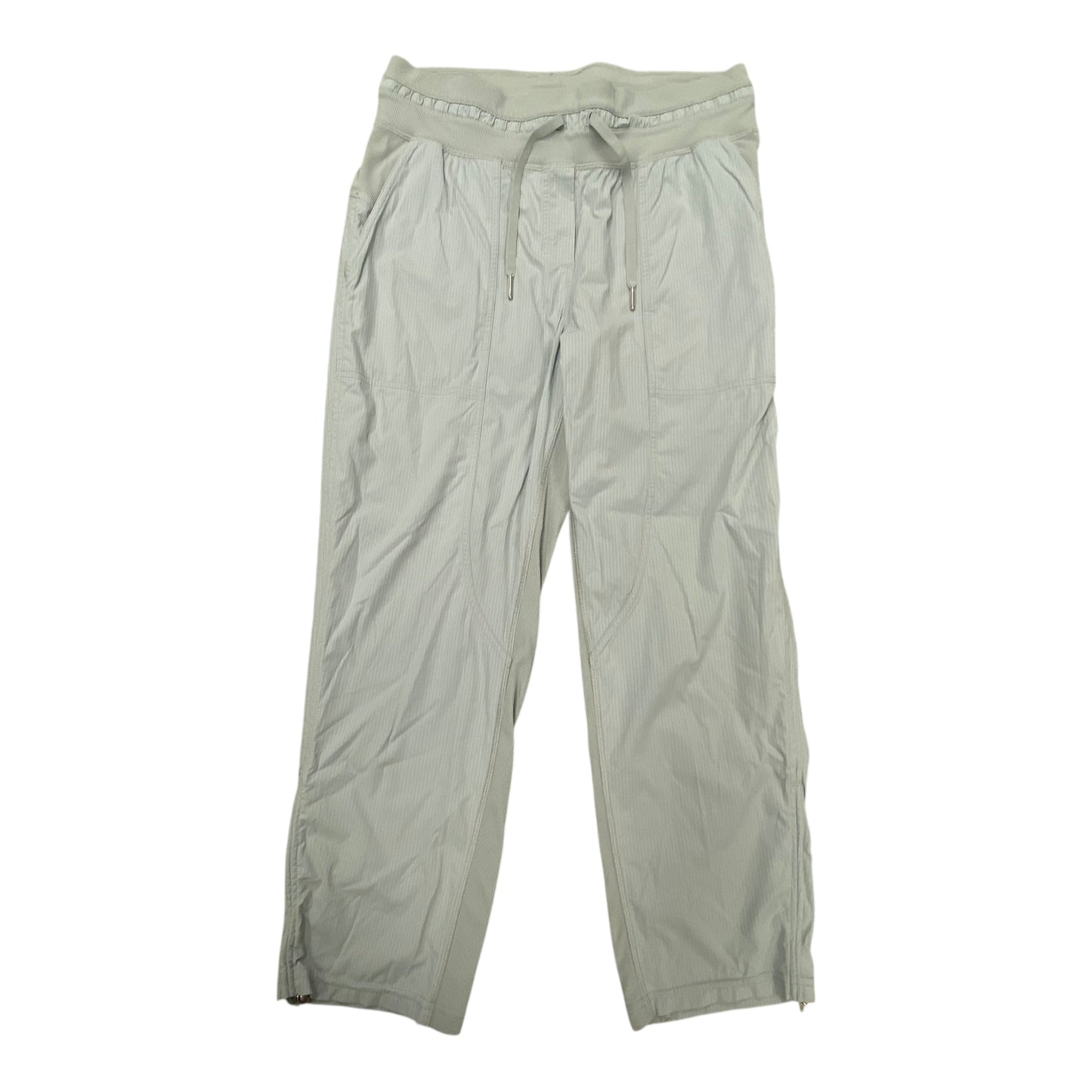 Athletic Pants By Lululemon In Grey, Size:8