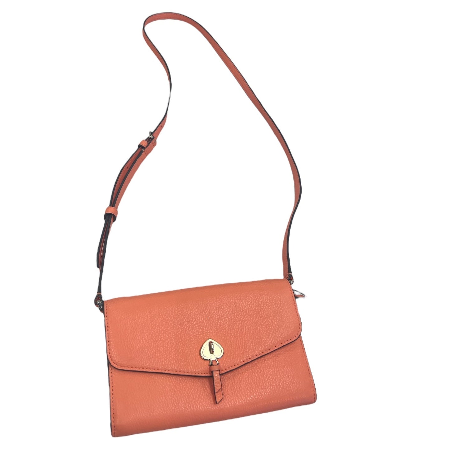 Crossbody Designer By Kate Spade In Peach, Size:Medium