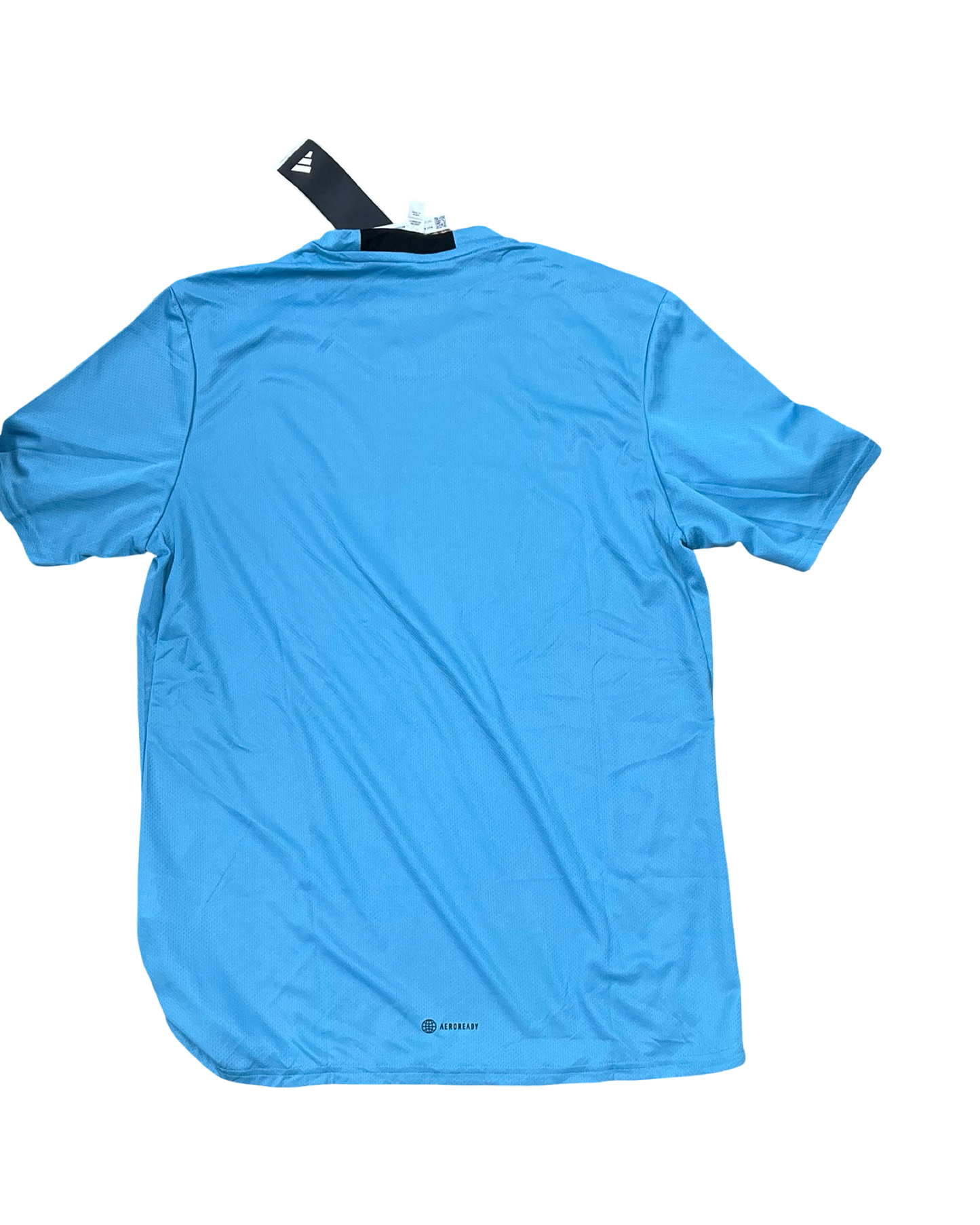 Athletic Top Ss By Adidas In Blue, Size:S