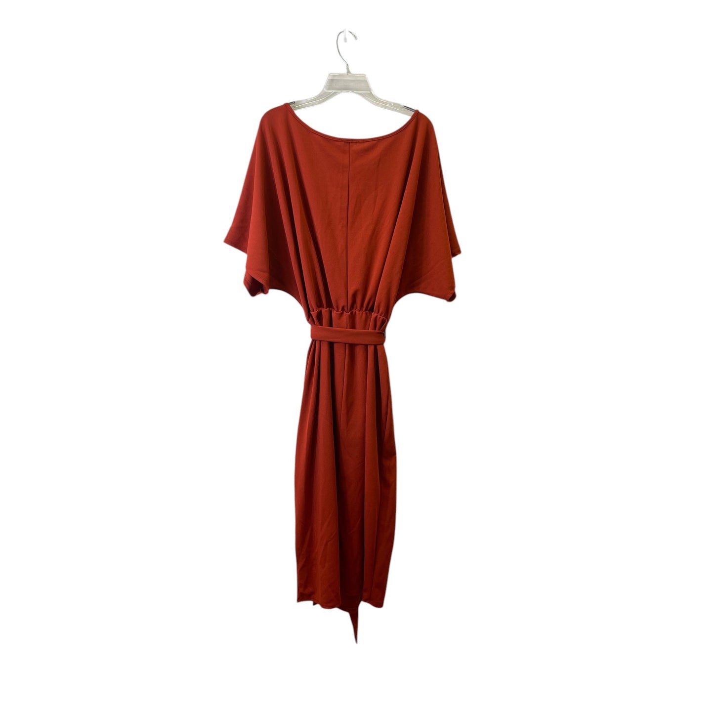 Dress Casual Maxi By Fashion Nova In Orange, Size:3