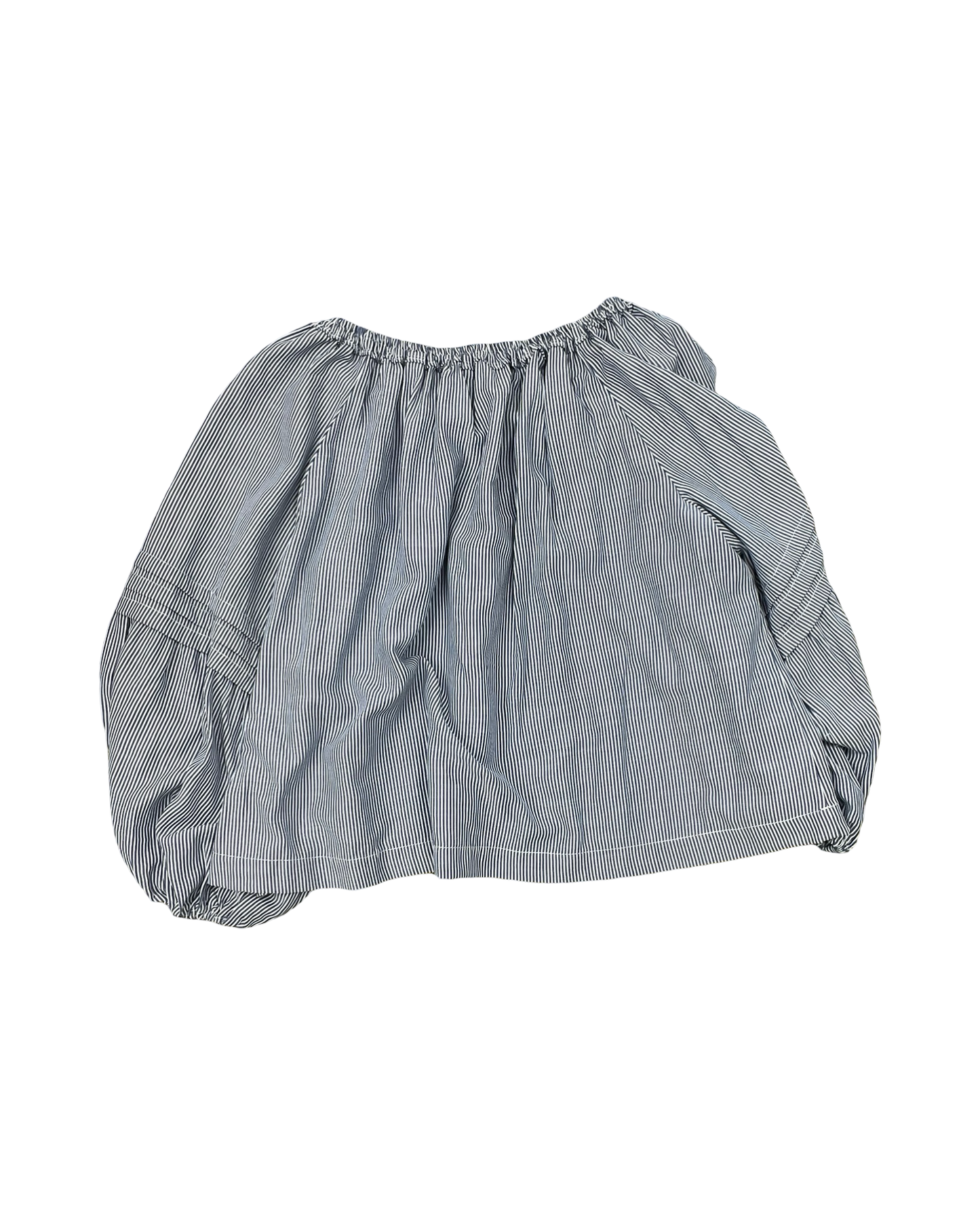 Top 3/4 Sleeve By Max Studio In Blue & White, Size:S
