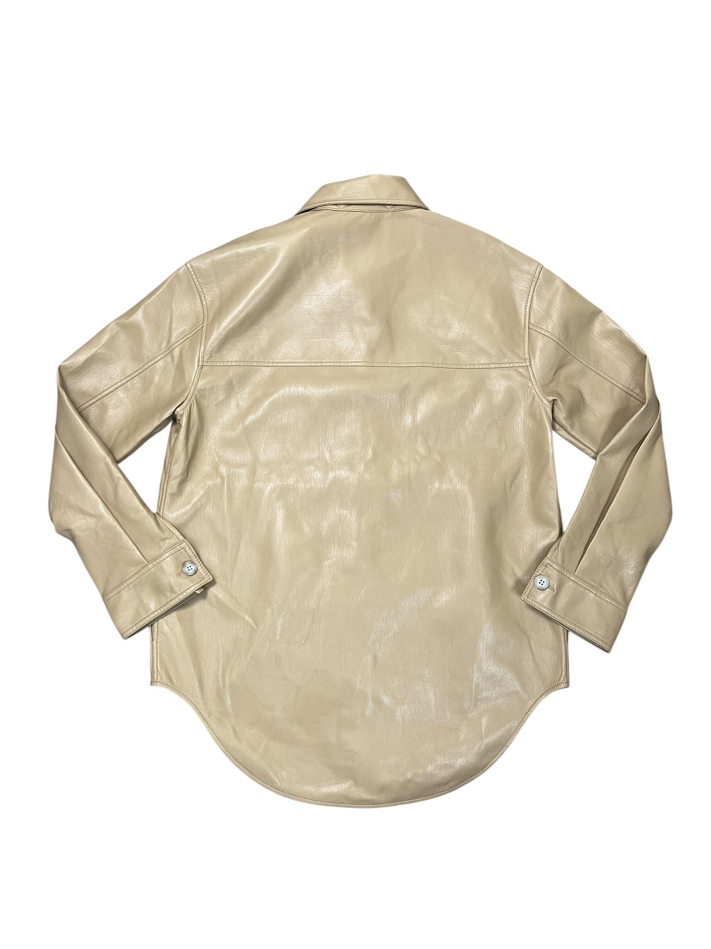 Jacket Shirt By Wilfred In Tan, Size:Xs