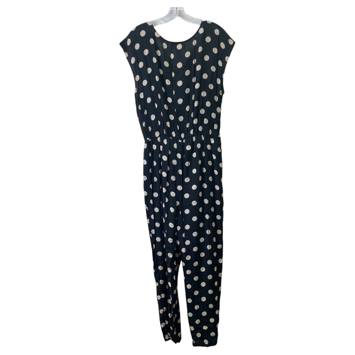 Jumpsuit By Corey Lynn Calter In Black & Cream, Size:L