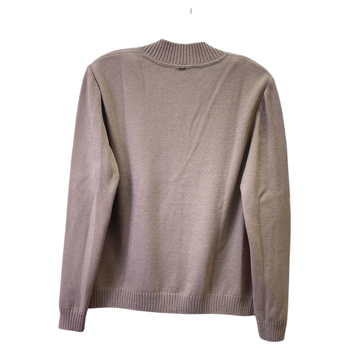 Sweater By St John Knits In Tan, Size:L