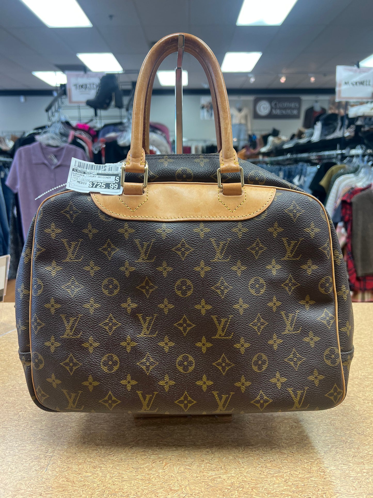 LUGGAGE LUXURY DESIGNER by LOUIS VUITTON In BROWN, Size: MEDIUM