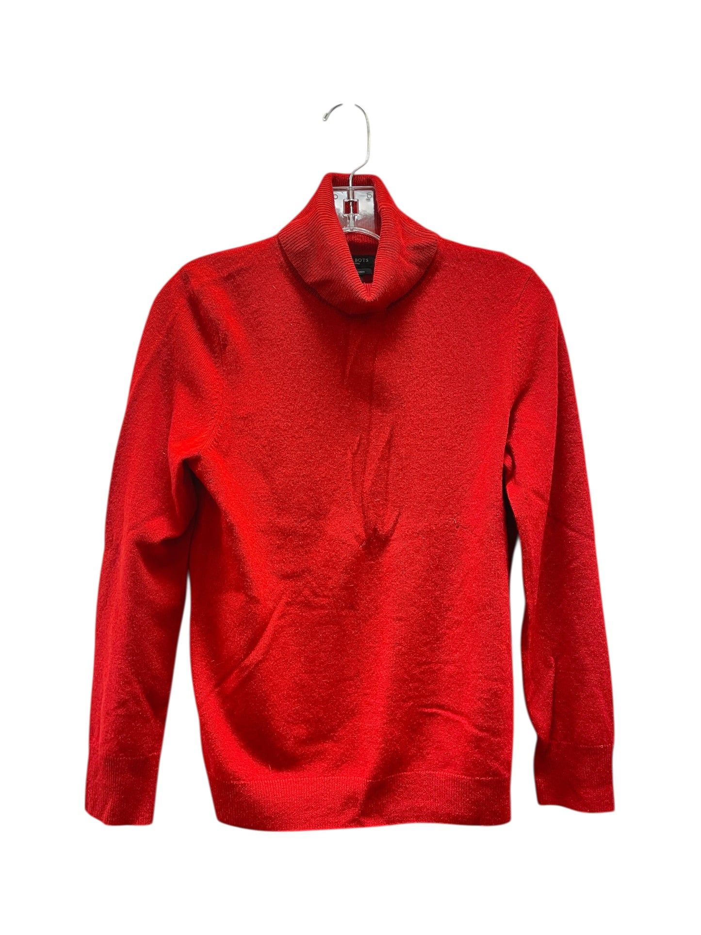 Sweater Cashmere By Talbots In Red, Size:Mp