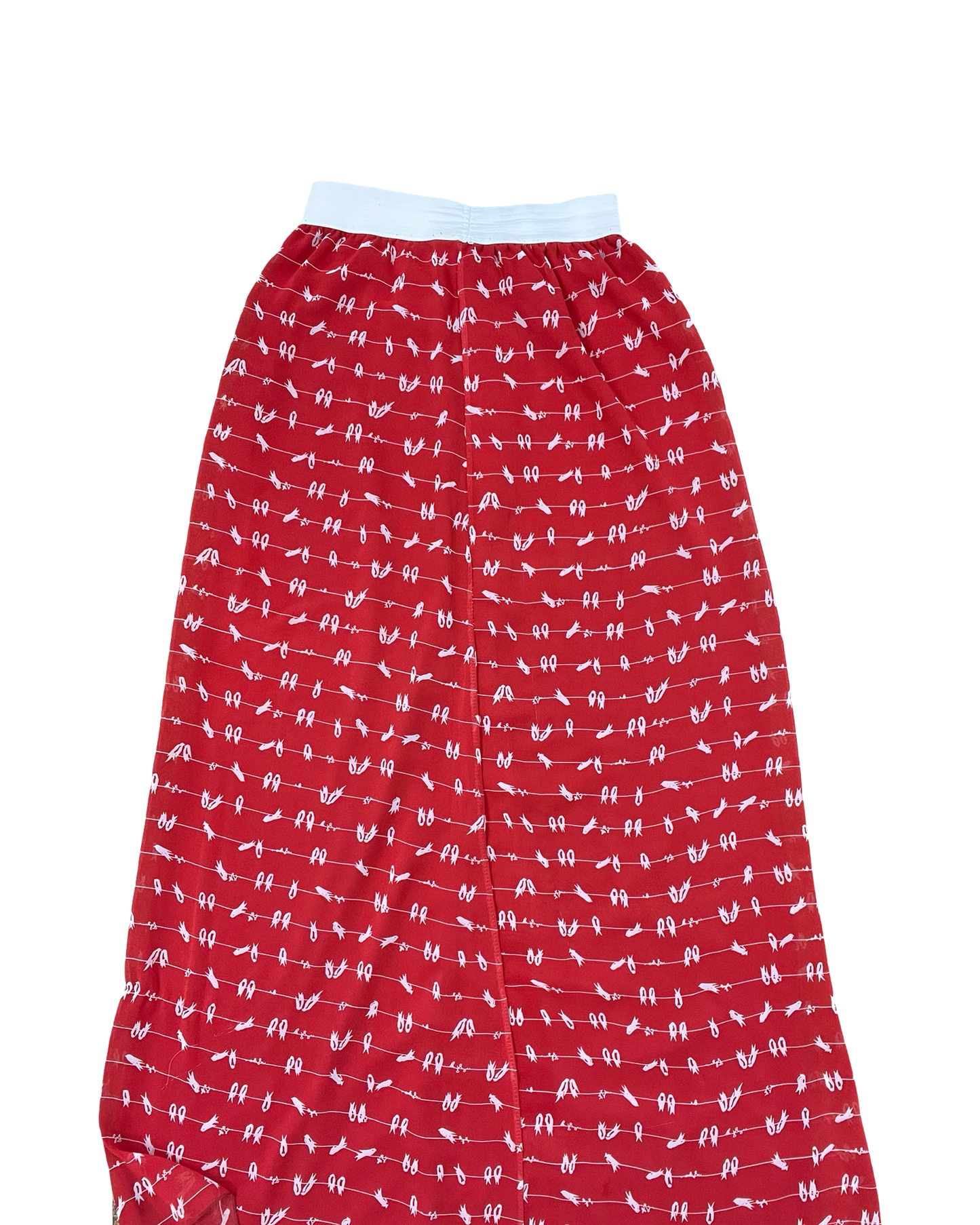 Skirt Maxi By Clothes Mentor In Red, Size:M