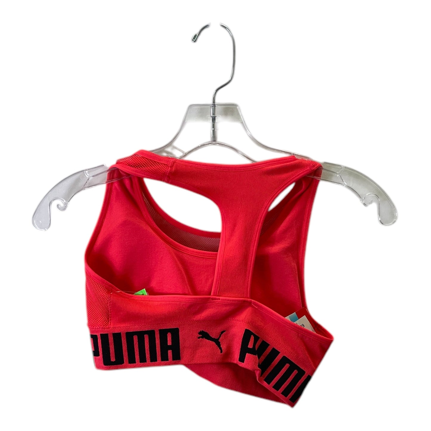 Athletic Bra By Puma In Pink, Size:S