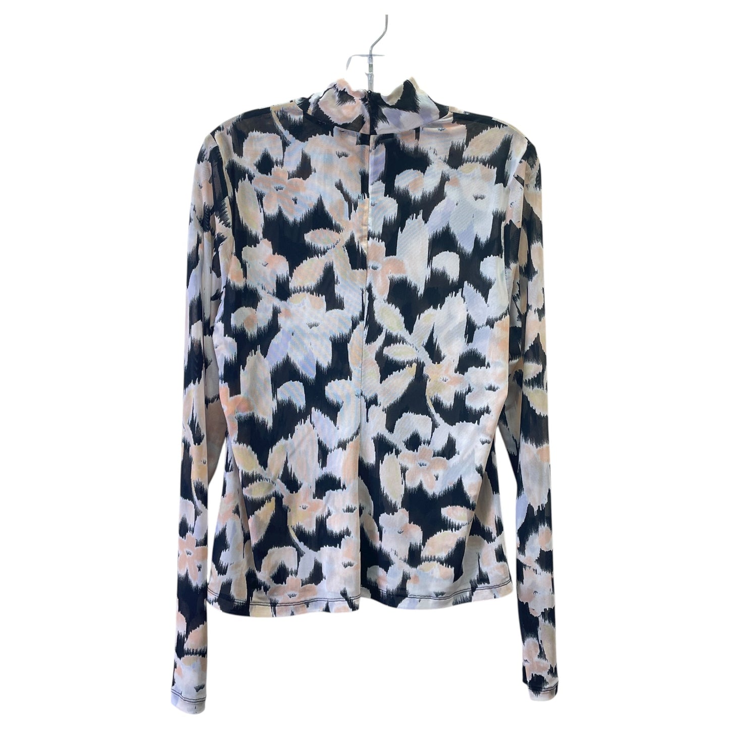 Top Ls By Cabi In Black & Pink, Size:M