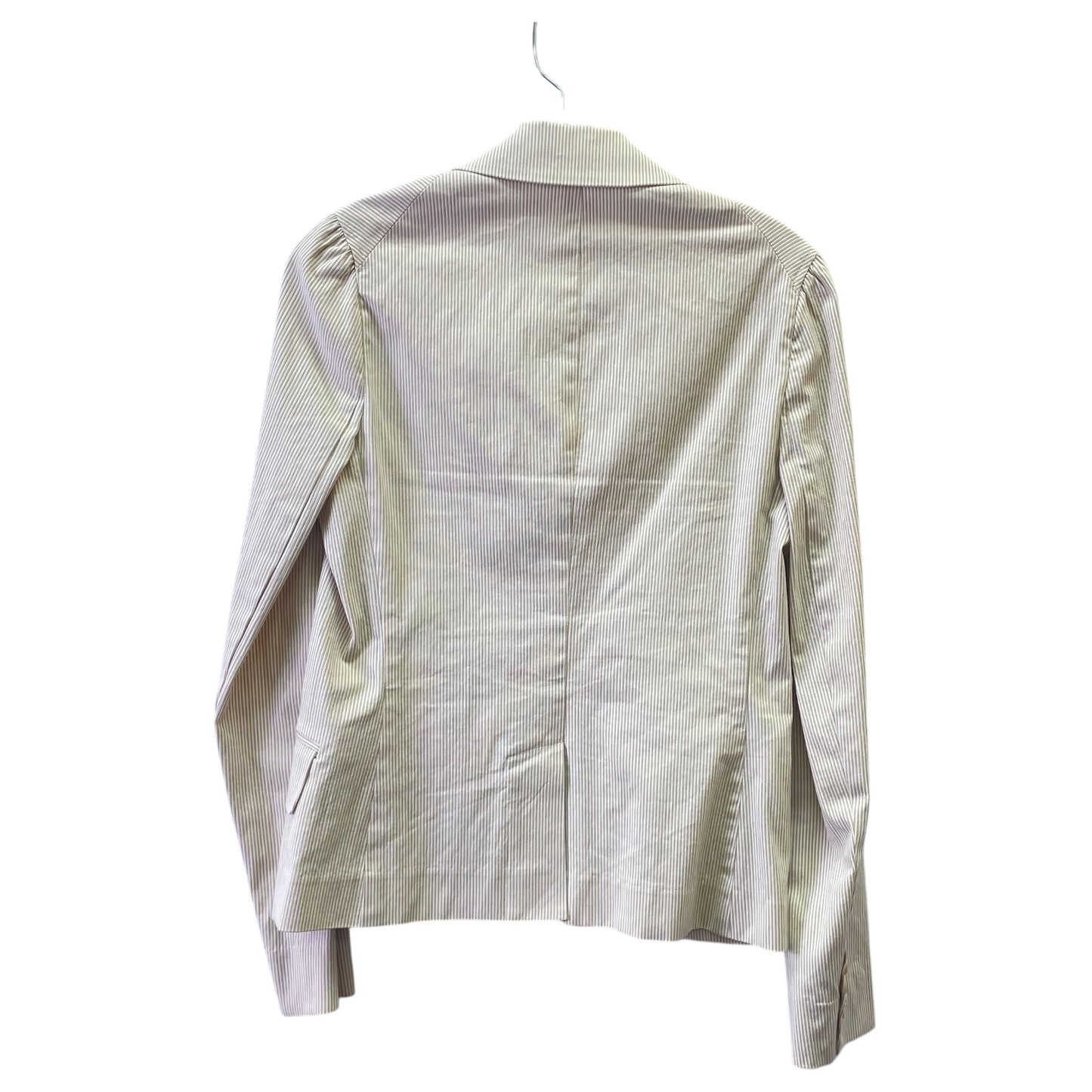 Blazer By Theory In Tan & White, Size:M