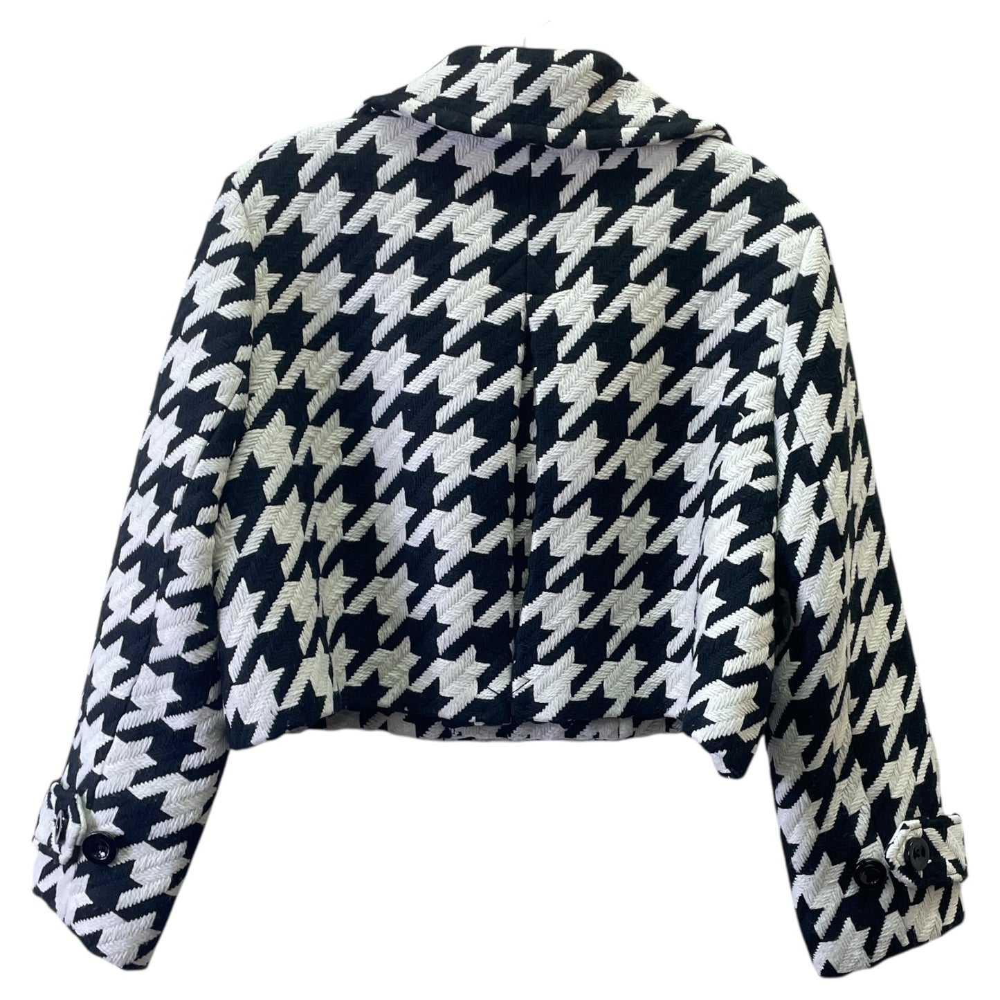 Blazer By TOCCIN In Black & Cream, Size:L