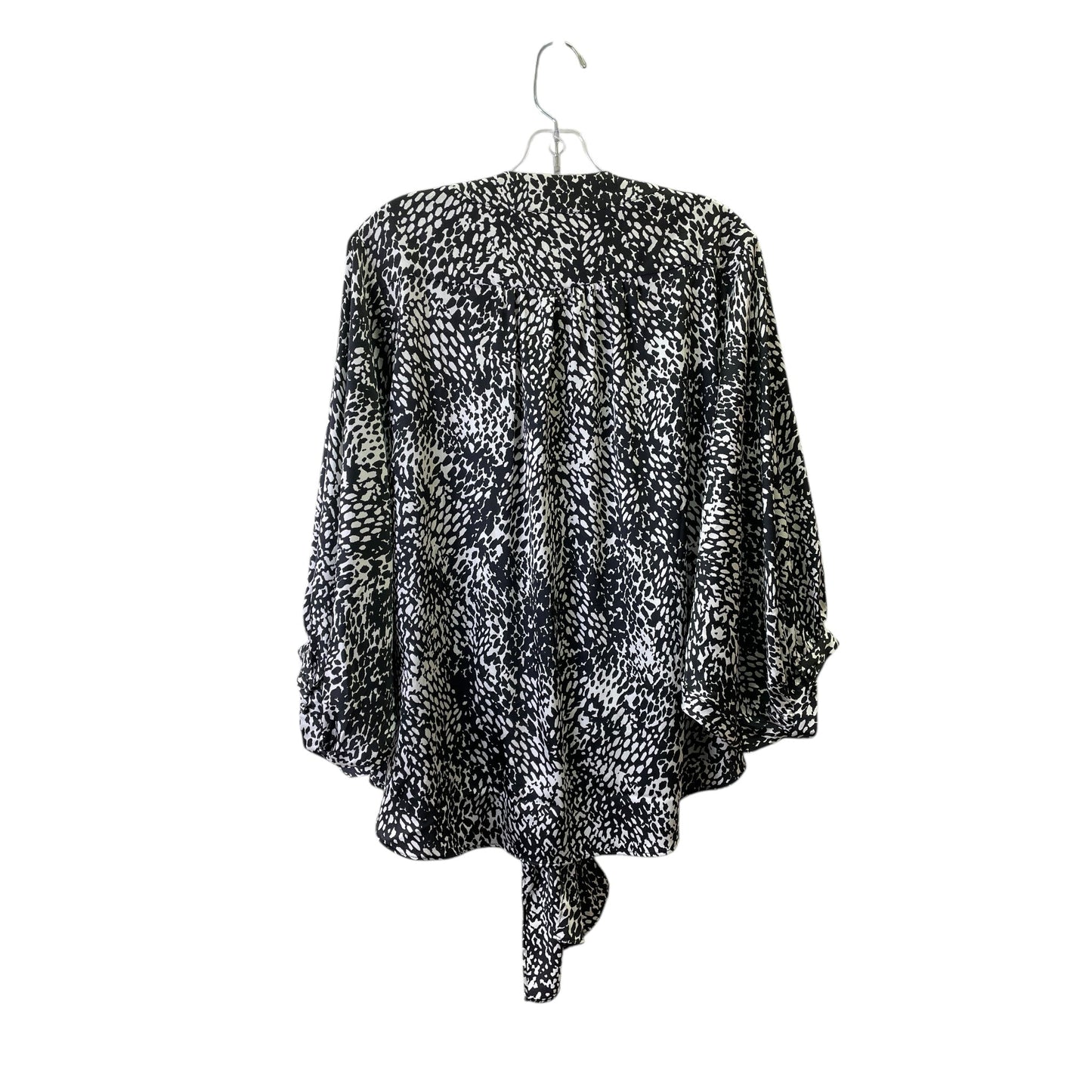 Top Ls By Chicos In Black & White, Size:L