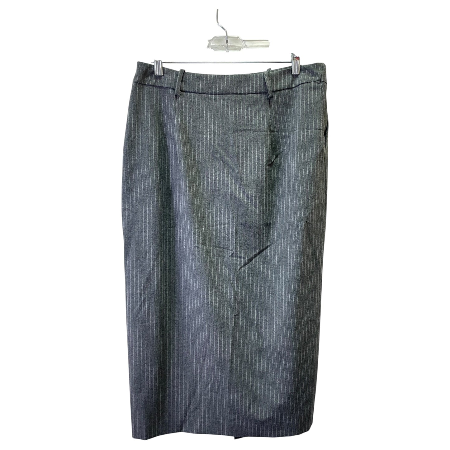 Skirt Maxi By Zara In Grey, Size:L