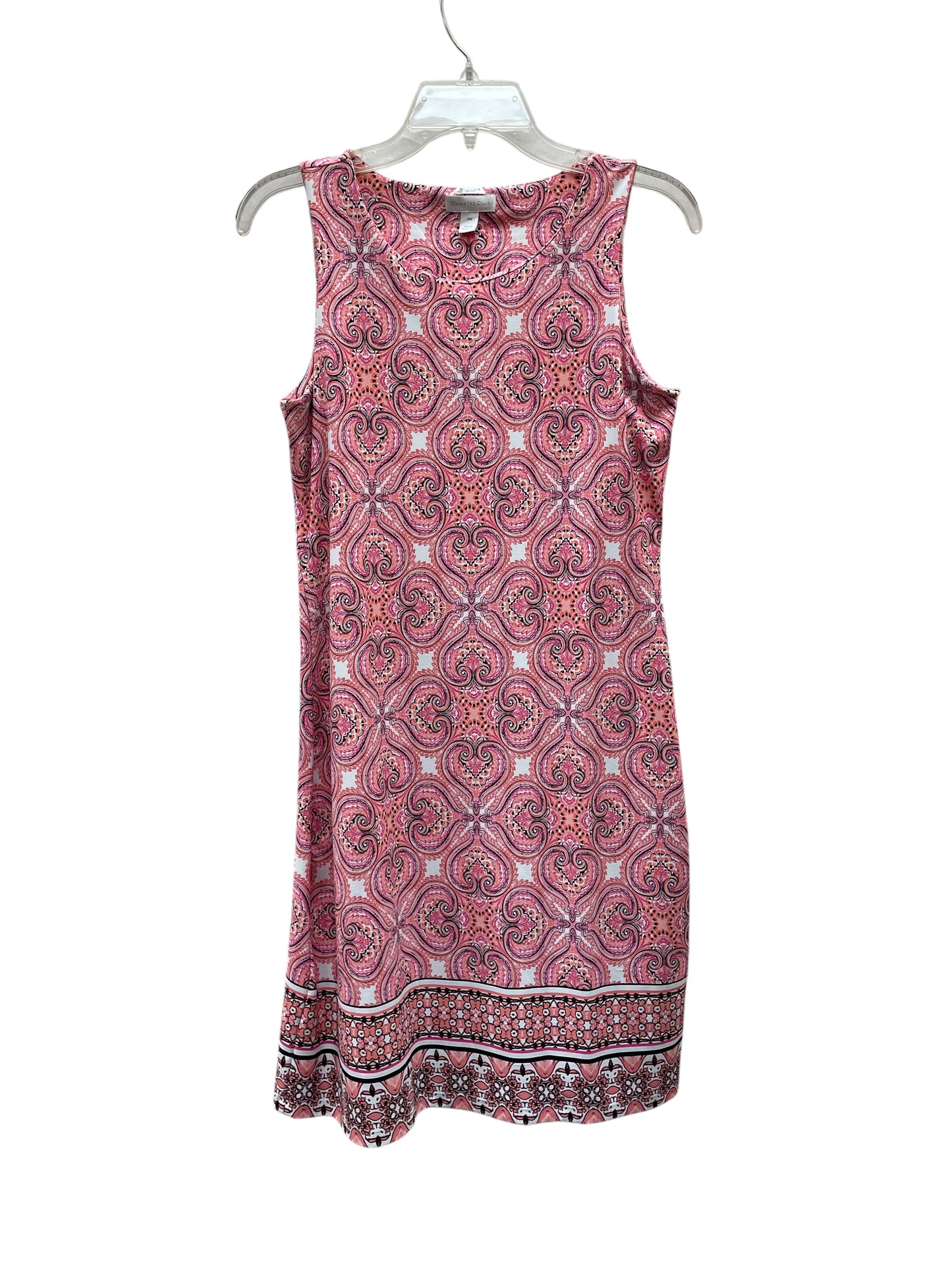 Dress Casual Midi By Charter Club In Pink, Size:M
