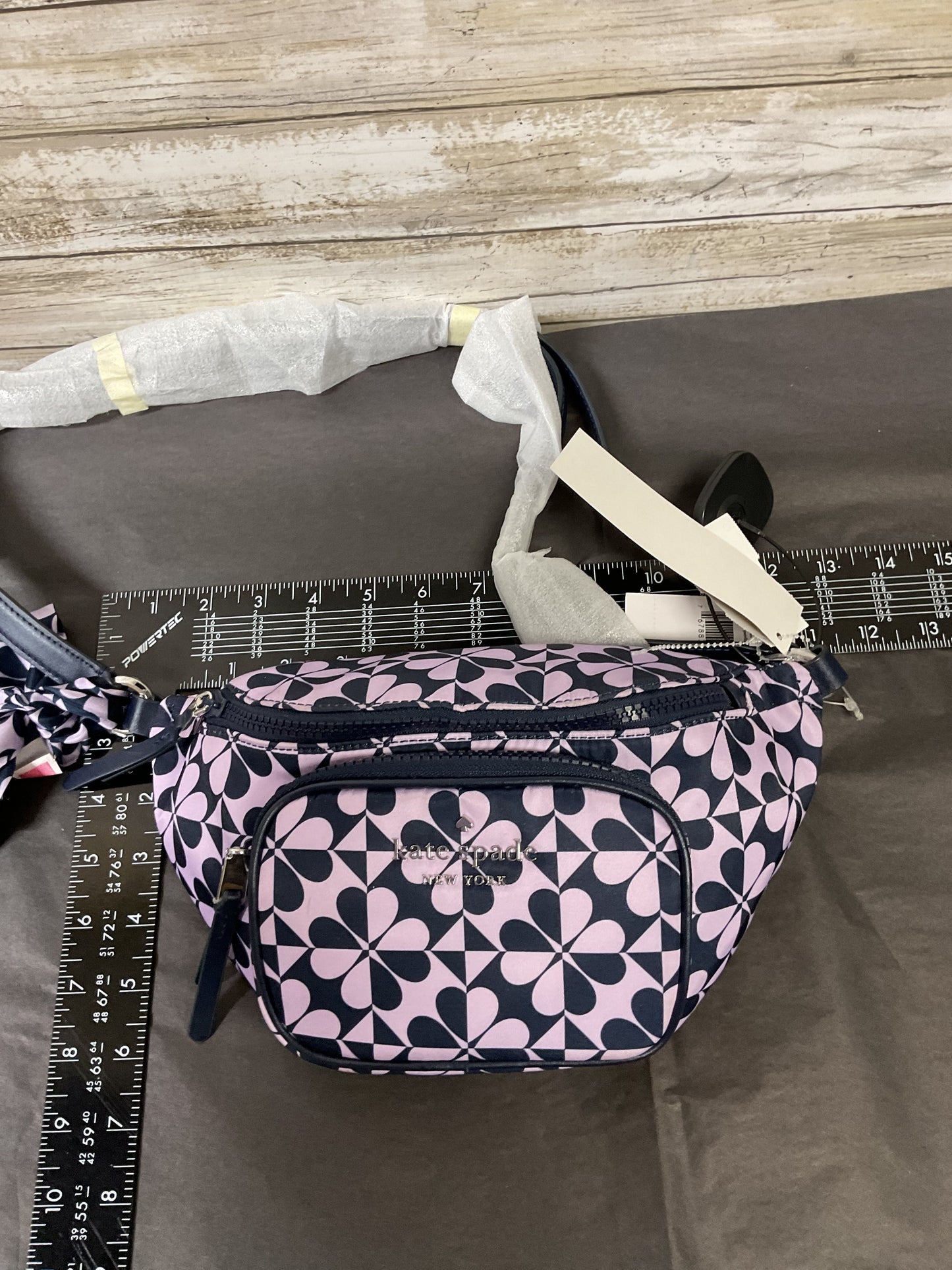 Belt Bag Designer By Kate Spade In Blue & Purple, Size:Medium