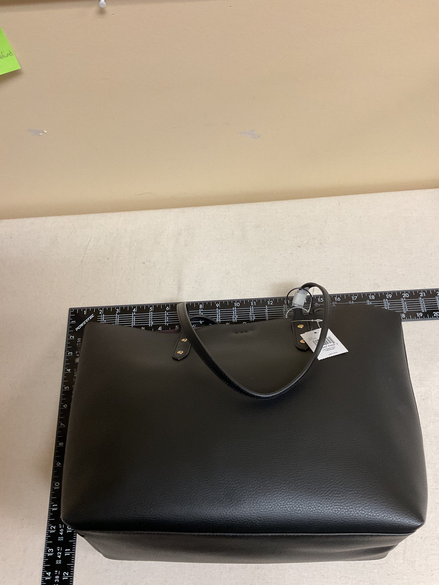 Handbag Designer By Coach In Black, Size:Large