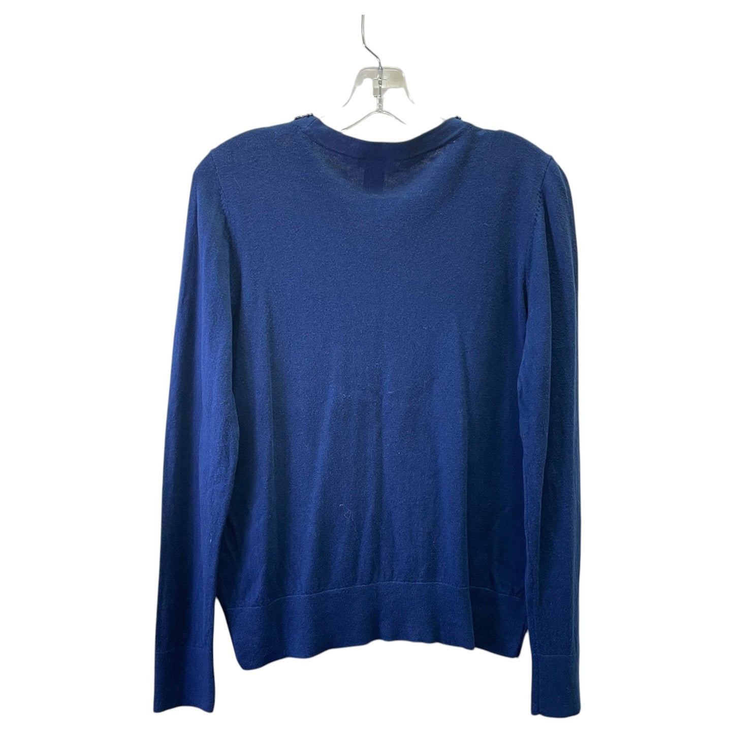 Sweater By Ann Taylor In Blue, Size:L