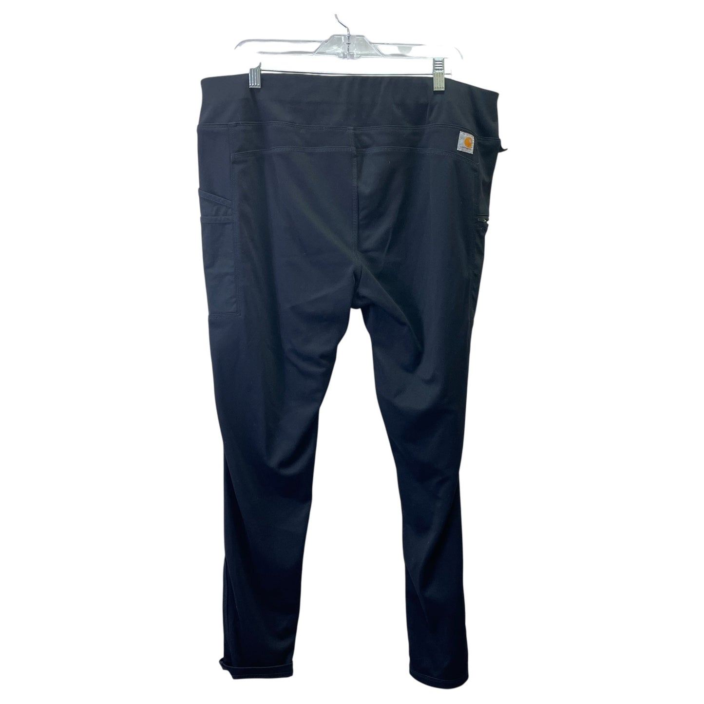 Athletic Leggings By Carhartt In Black, Size:Xl