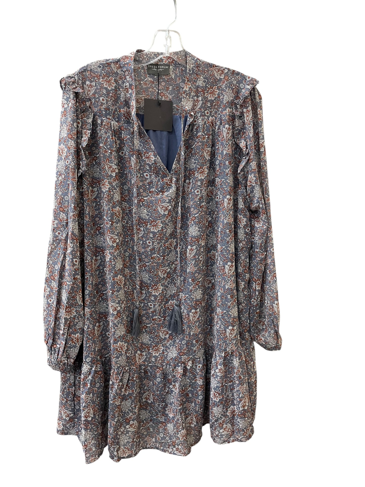 Dress Casual Short By Dress Forum In Floral Print, Size:M