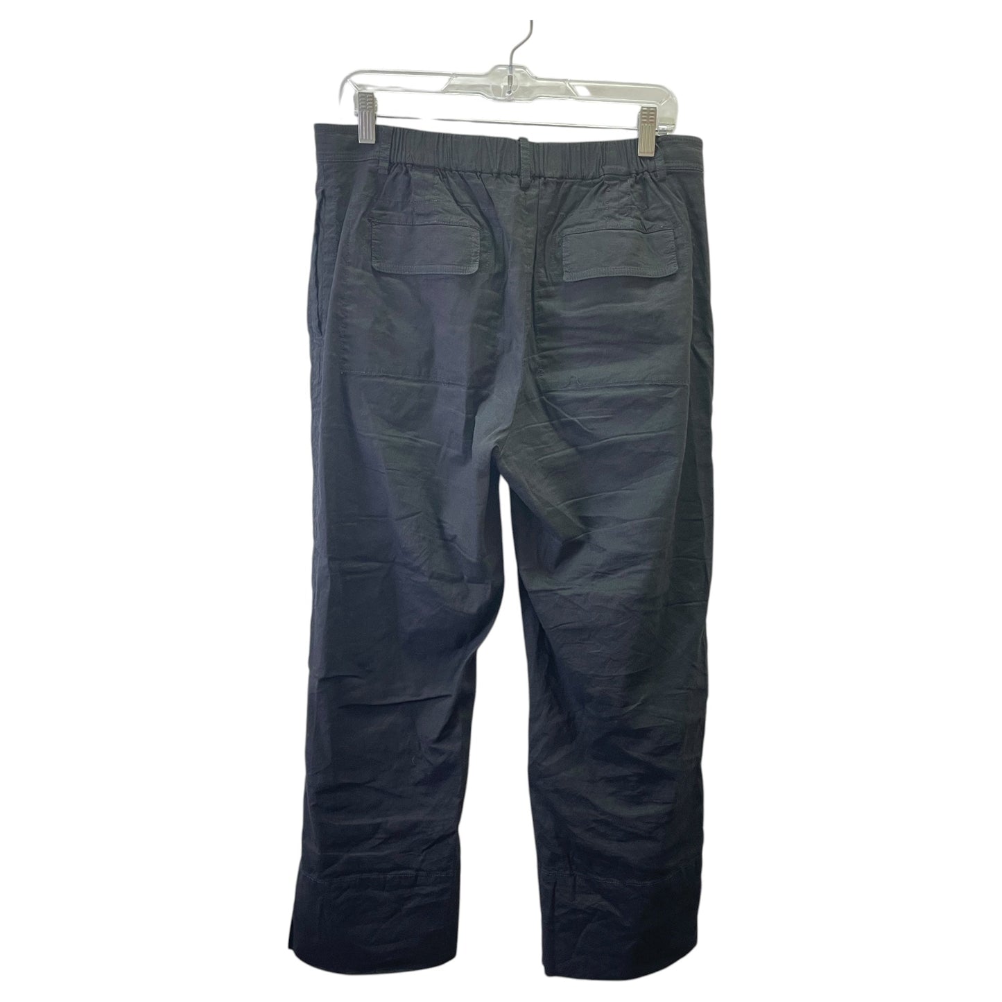 Pants Wide Leg By Theory In Black, Size:10