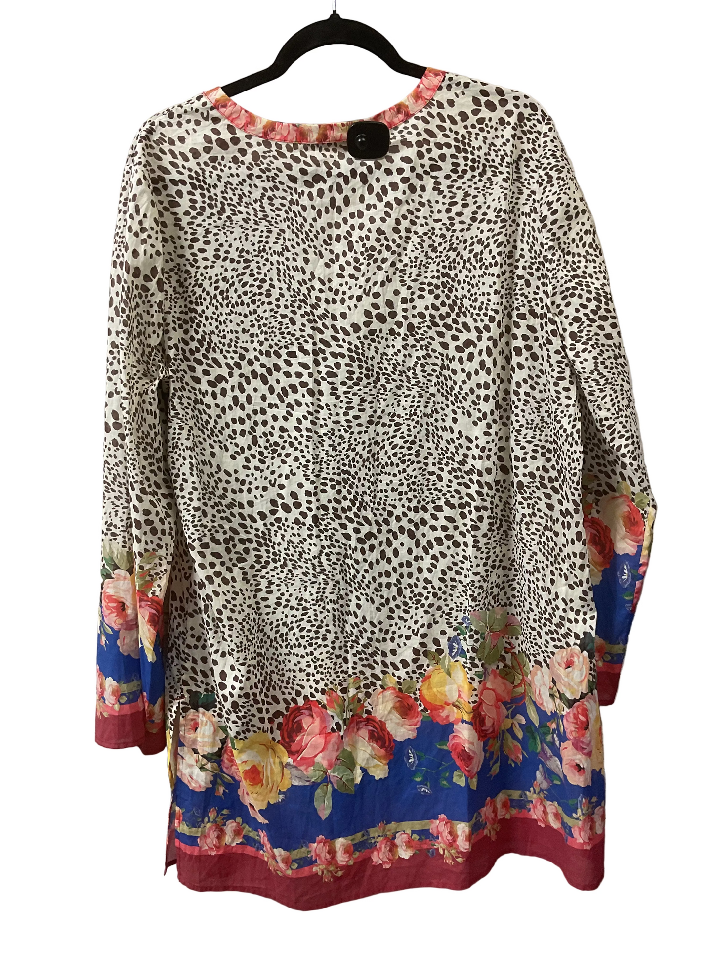 Top Ls By Johnny Was In Animal Print, Size:Xl