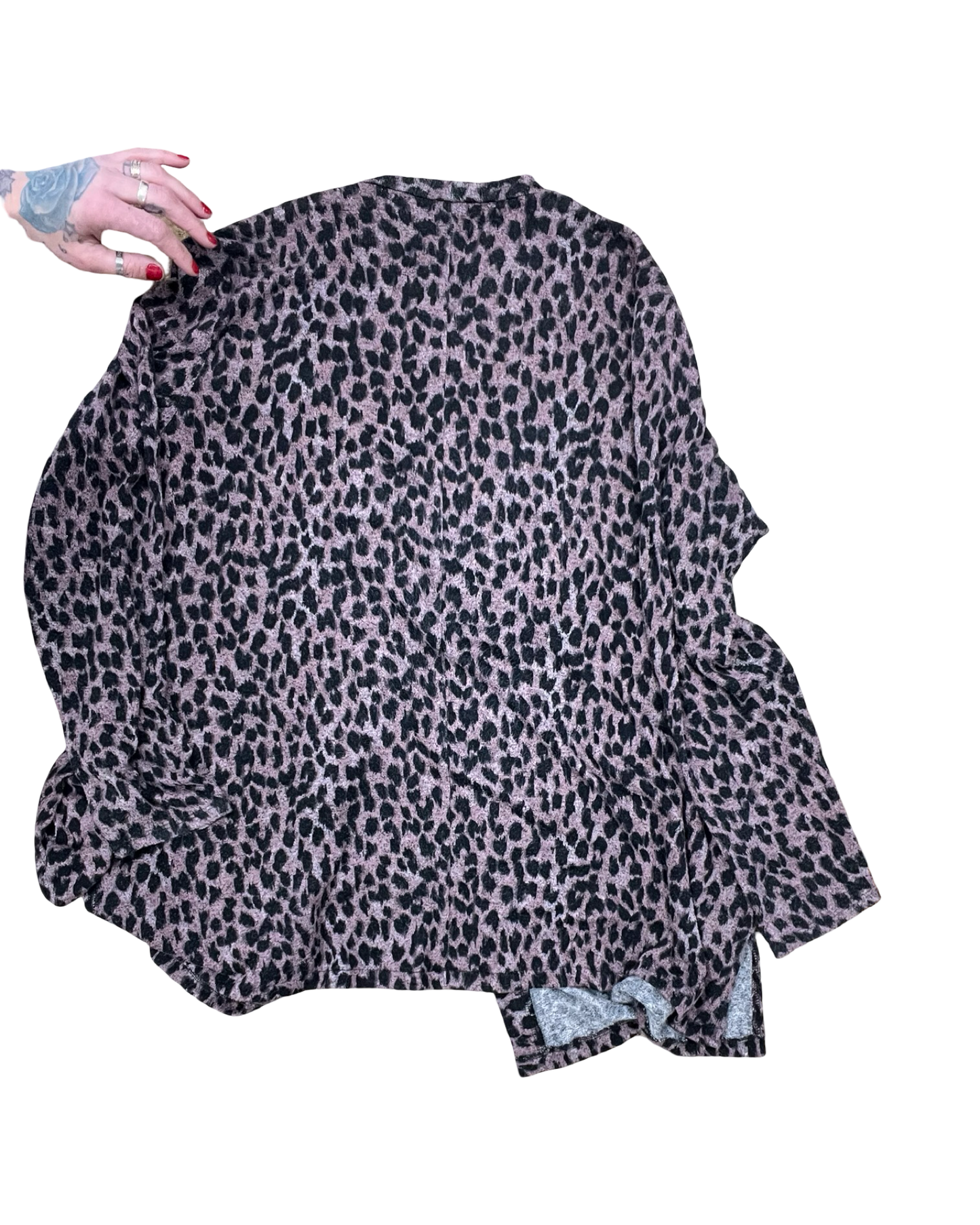Cardigan By Clothes Mentor In Brown, Size:L