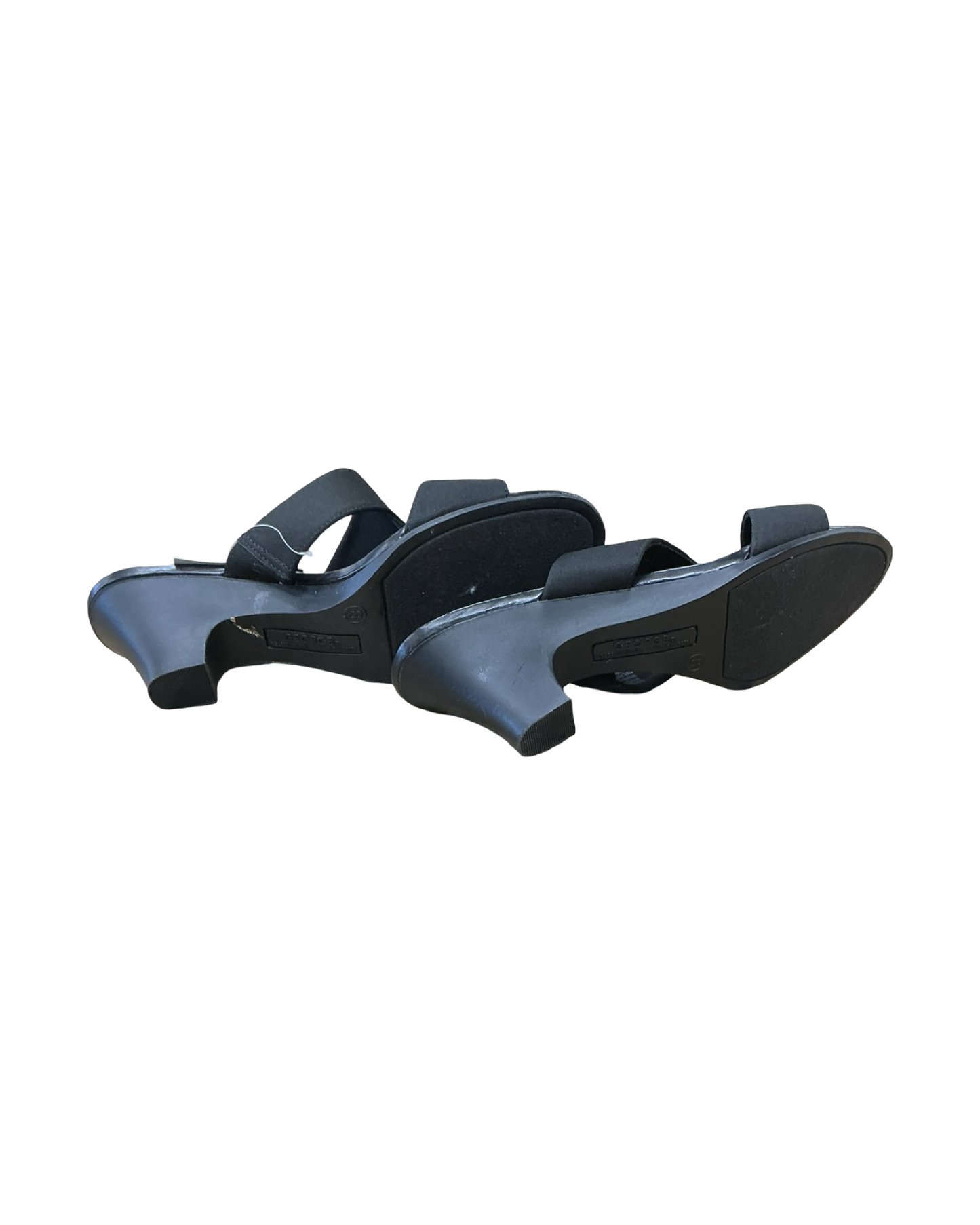 Shoes Heels Kitten By George In Black, Size:8