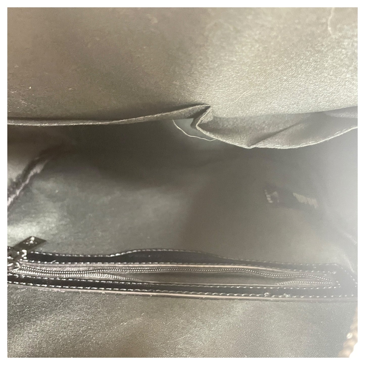 Backpack By Badgley Mischka In Black & White, Size:Medium