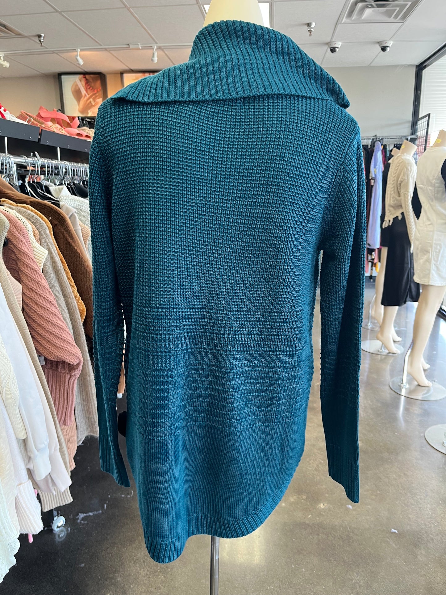 SWEATER by CALVIN KLEIN In TEAL, Size: S