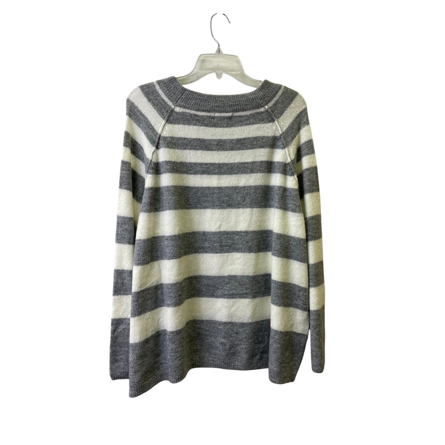 Sweater By Umgee In Grey & White, Size:L