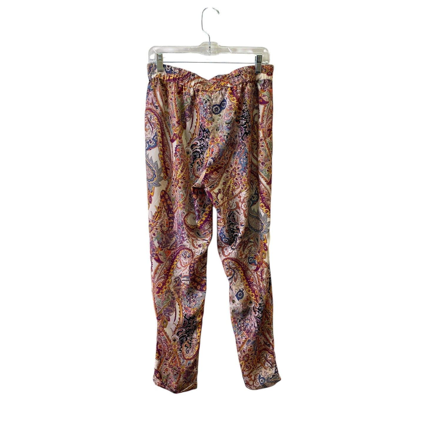 Pants Lounge By Liz Claiborne In Purple & Yellow, Size:8