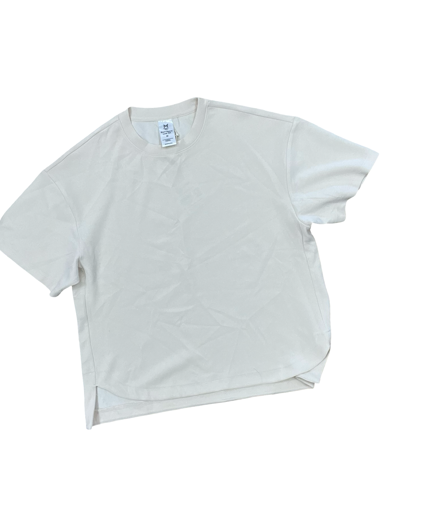 Top Ss By Members Mark In Cream, Size:M