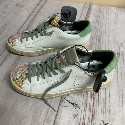 Shoes Sneakers By P448 In Green, Size:37