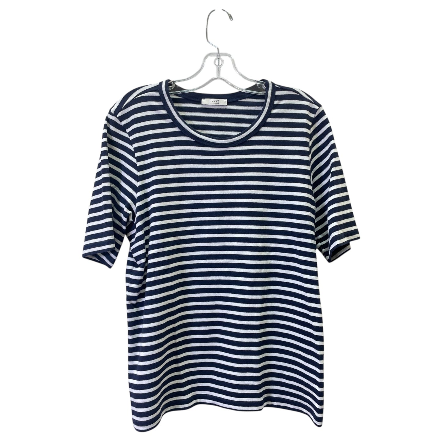 Top Ss By A Y R In Blue & White, Size:Xl