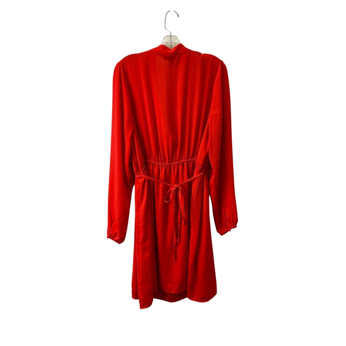 Dress Party Midi By Forever 21 In Red, Size:3