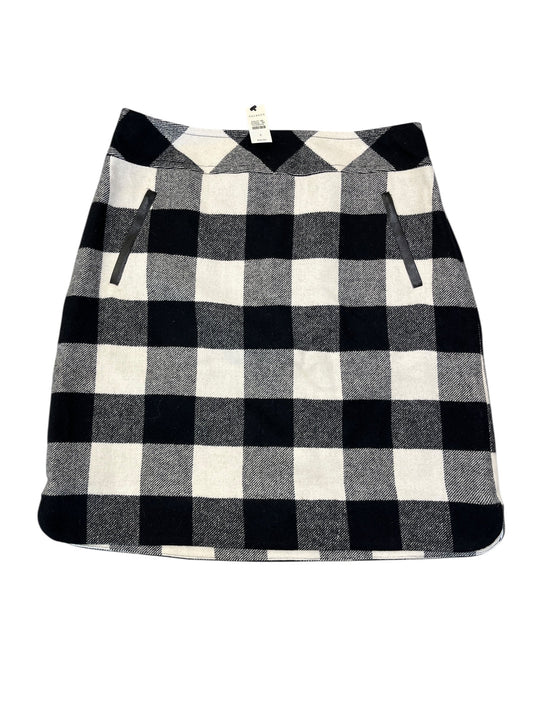 Skirt Mini & Short By Talbots In Black & White, Size:S