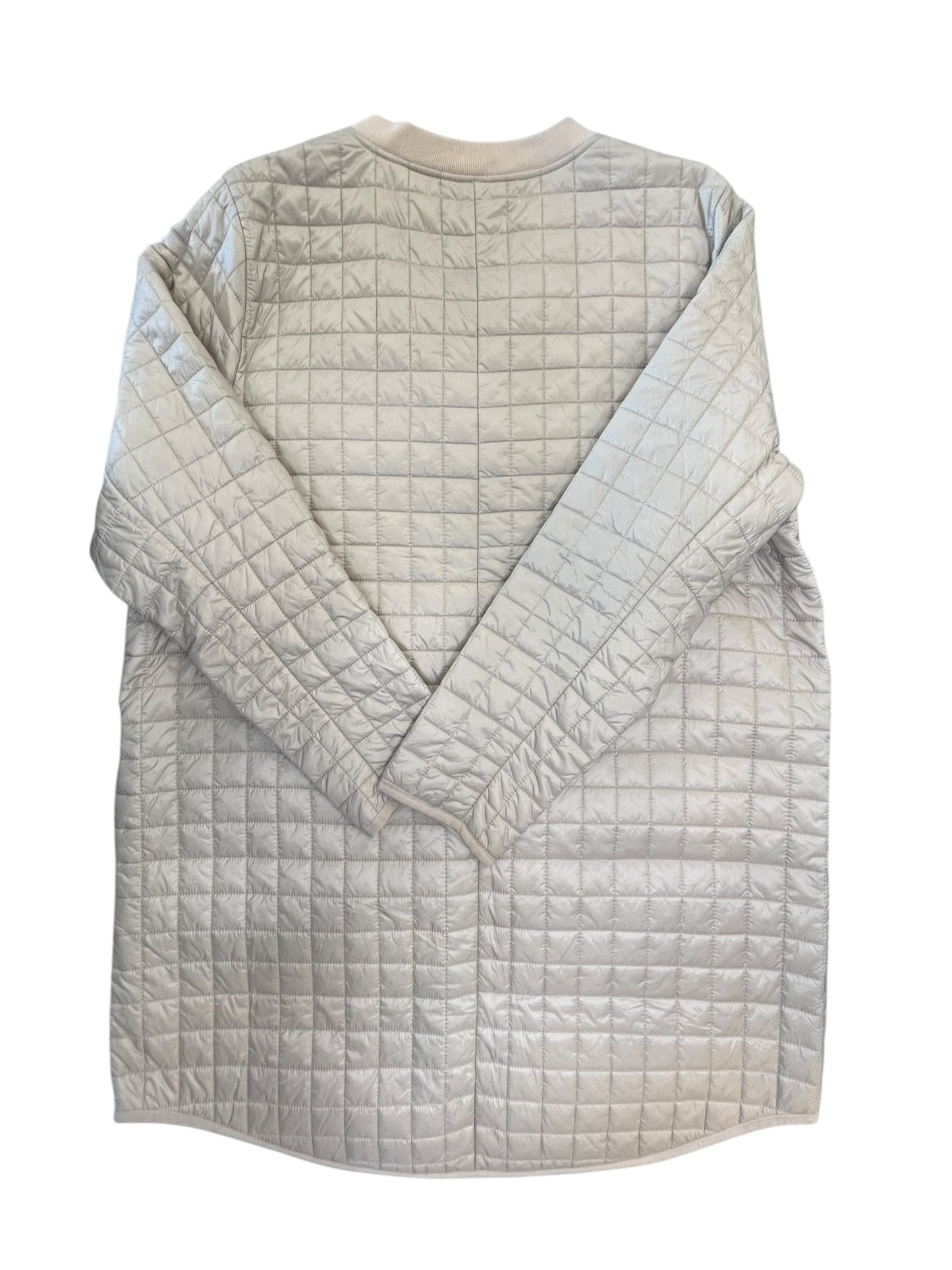 Jacket Puffer & Quilted By Athleta In Tan, Size:Xl