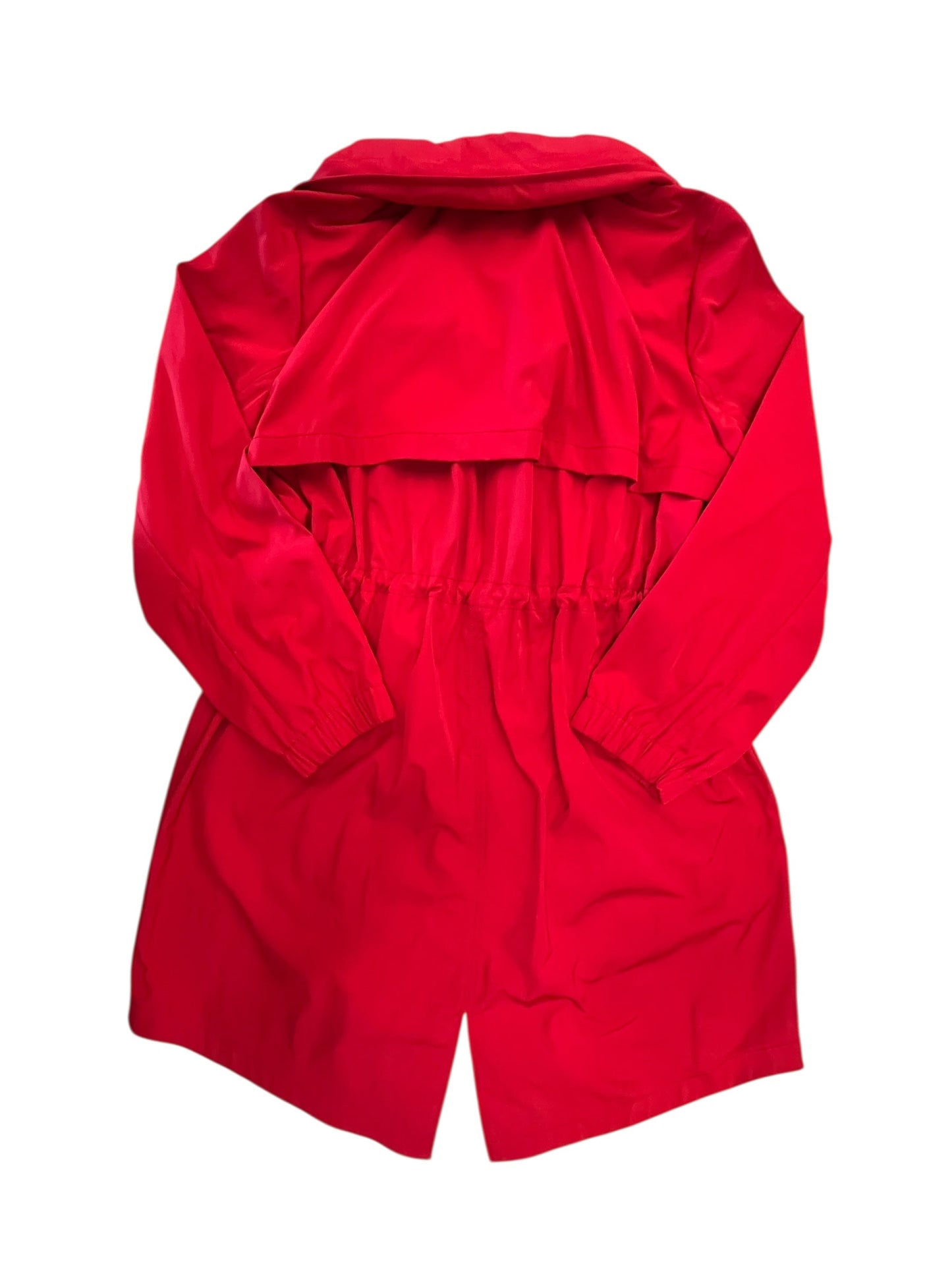 Jacket Windbreaker By Banana Republic In Red, Size:Xl