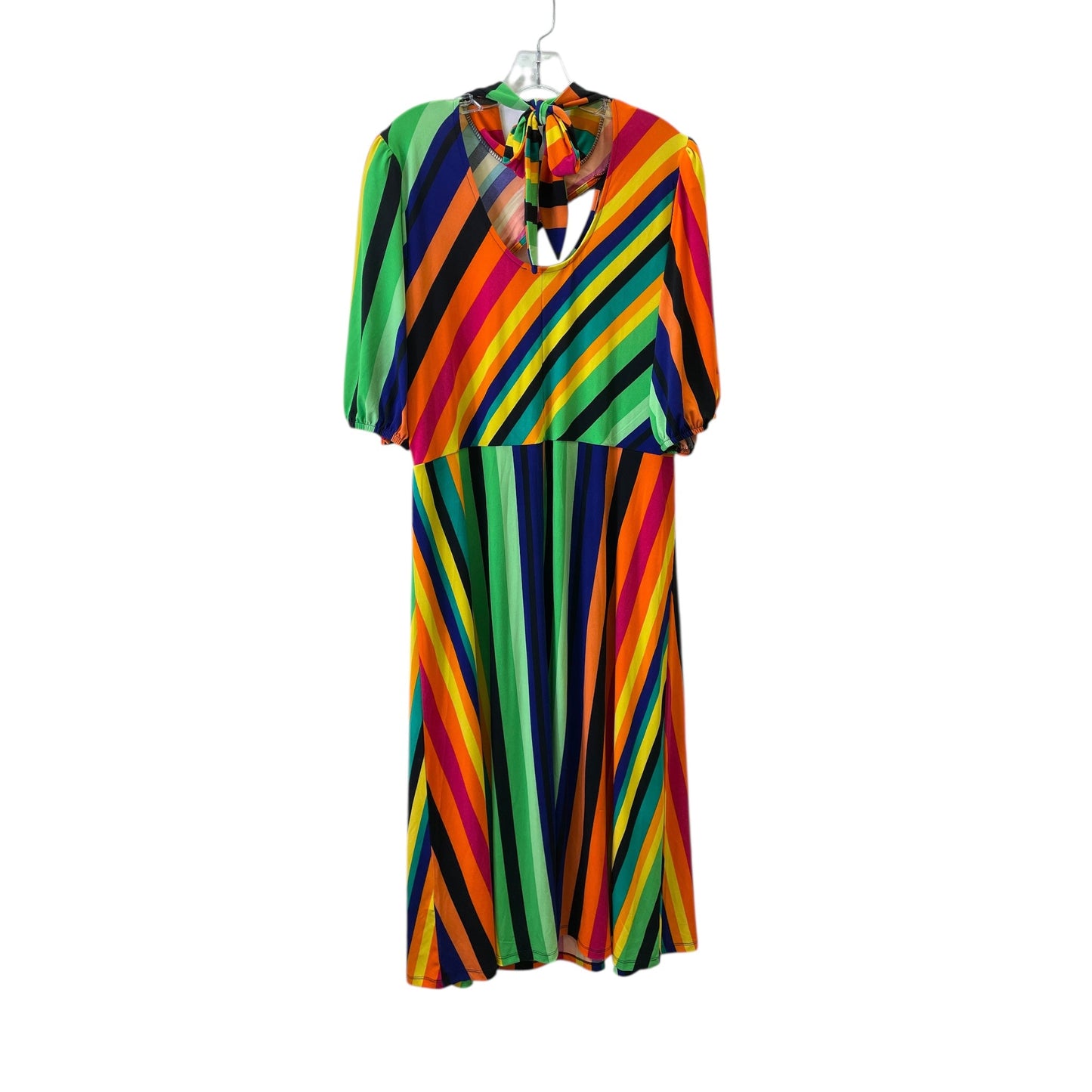 Dress Casual Maxi By Eloquii In Striped Pattern, Size:2X