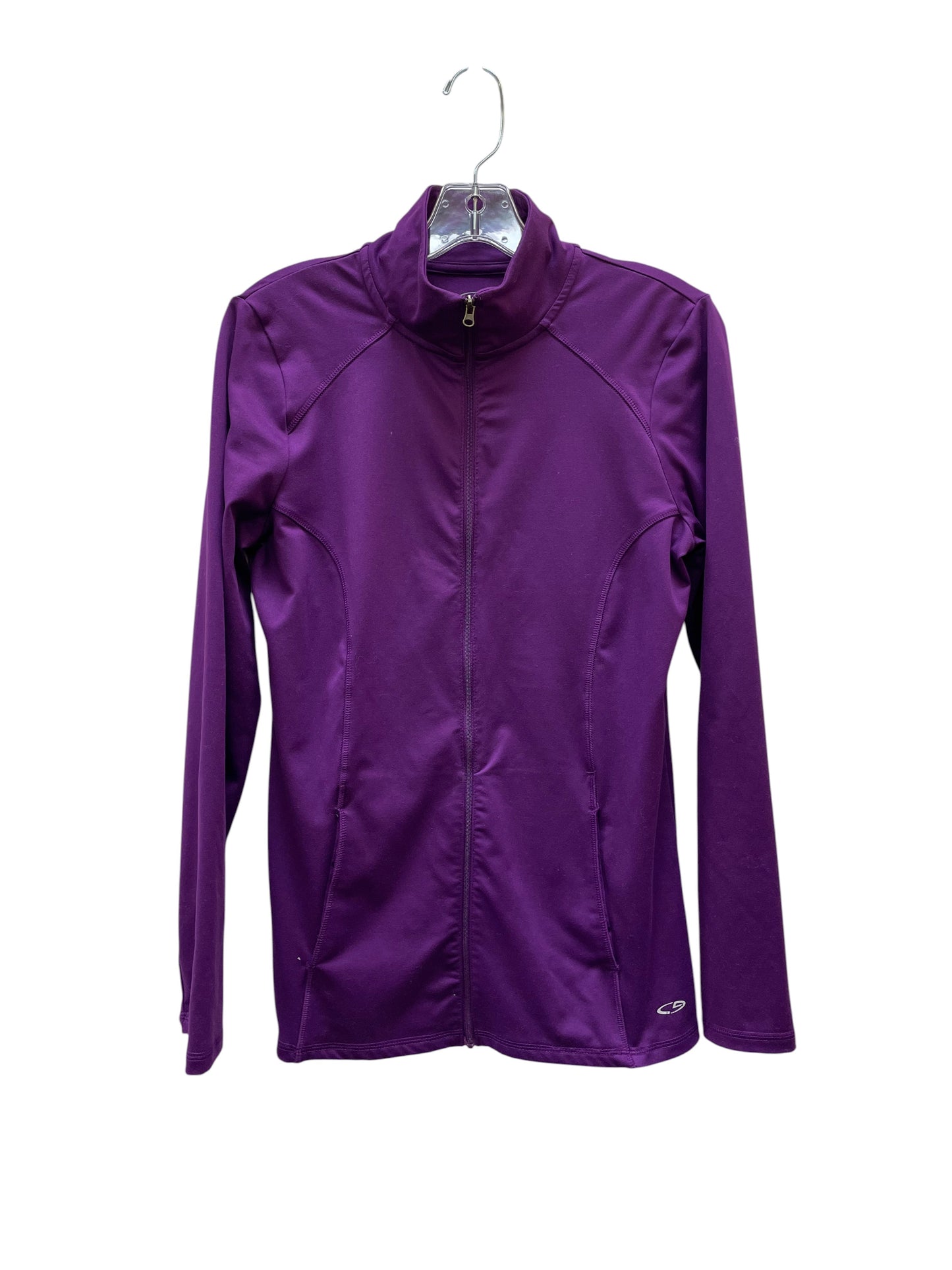 Athletic Jacket By Champion In Purple, Size:Sp