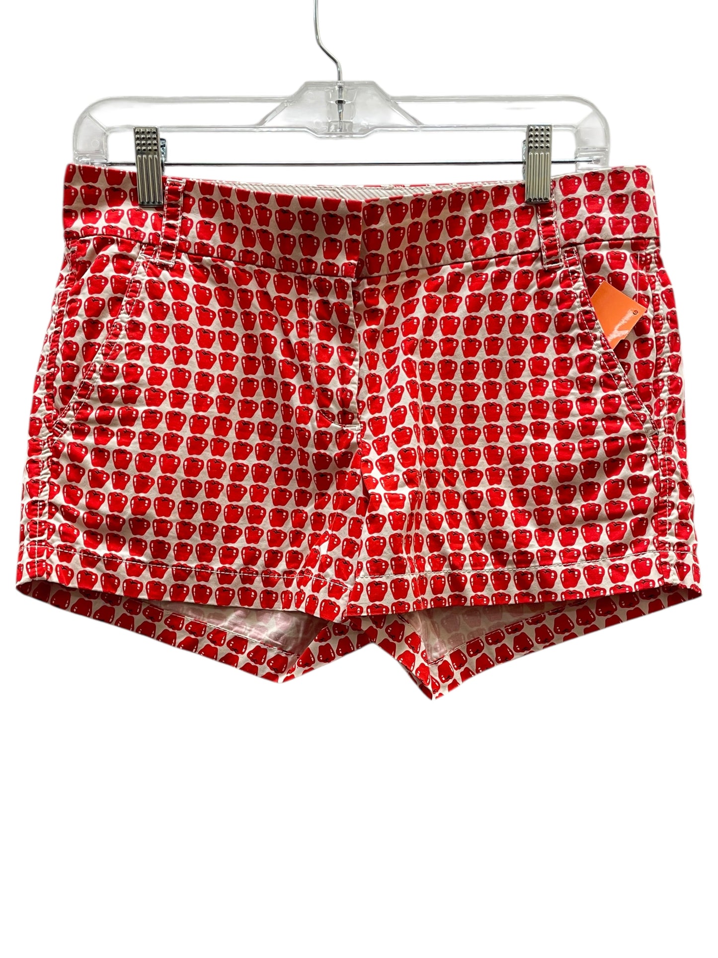 Shorts By J. Crew In Red, Size:4