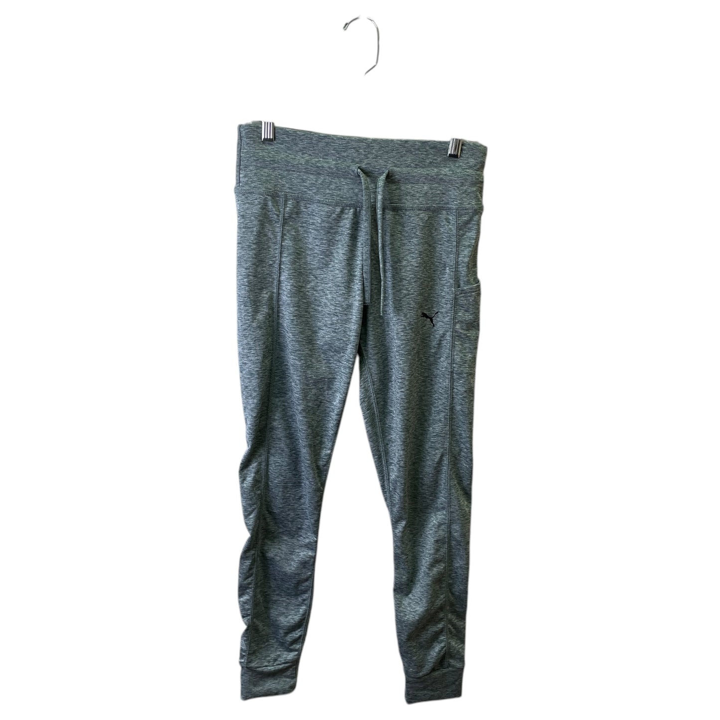 Athletic Leggings By Puma In Grey, Size:M