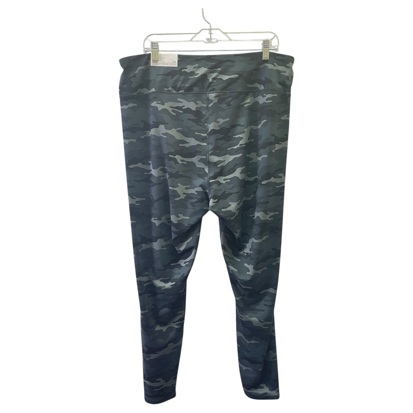 Athletic Leggings By Maurices In Camouflage Print, Size:2X