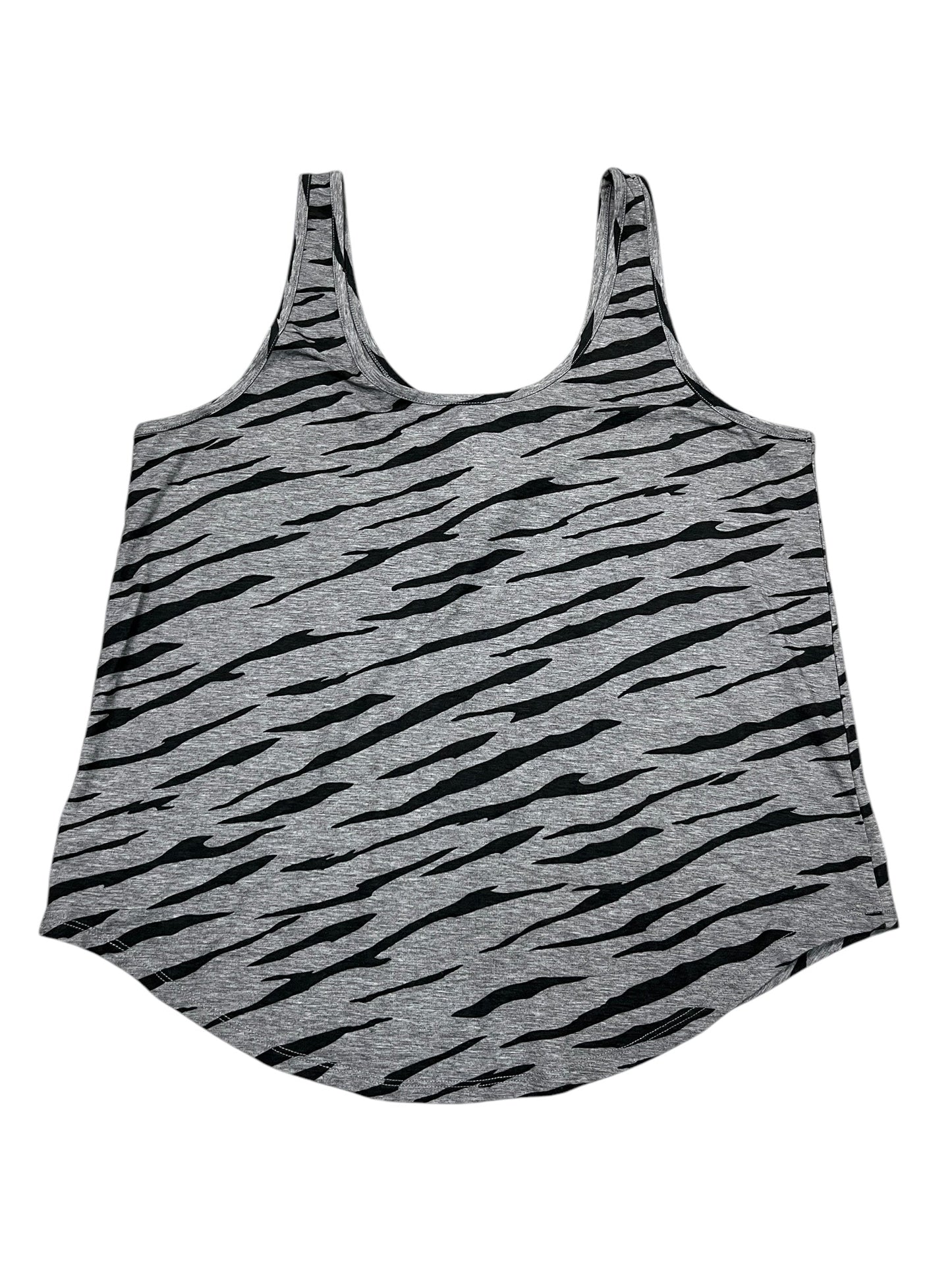 Tank Top By Gapfit In Grey, Size:M