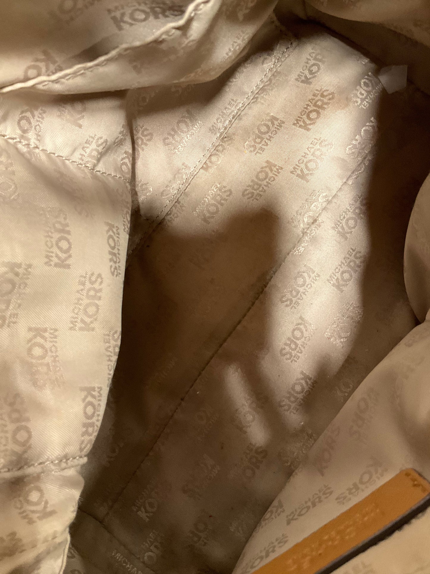 Crossbody Designer By Michael Kors, Size: Medium