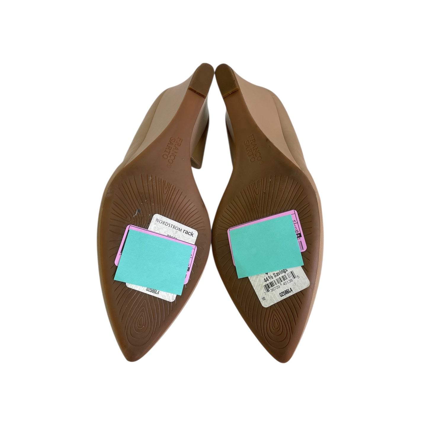 Shoes Heels Wedge By Franco Sarto In Cream, Size:11