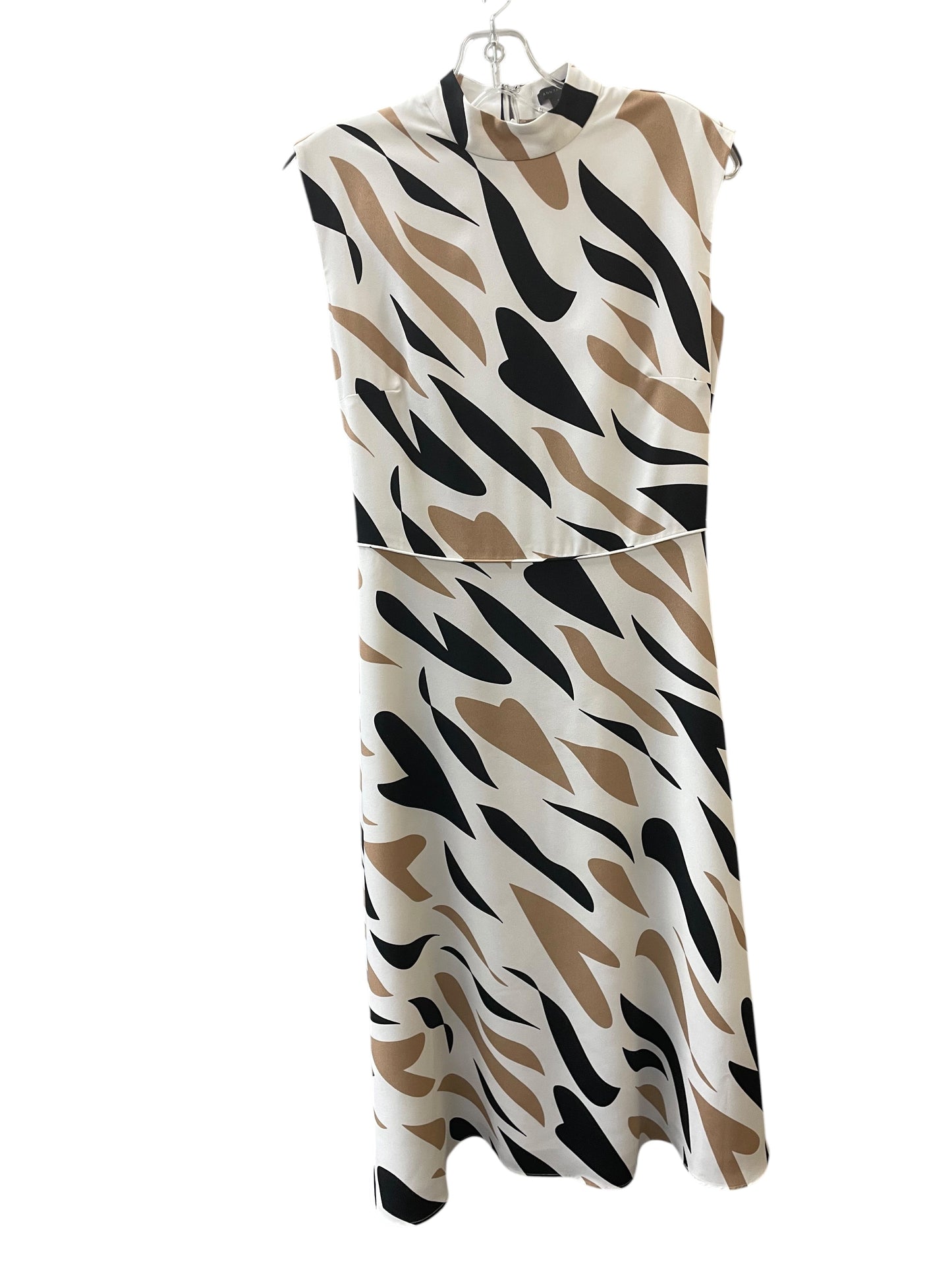Dress Party Short By Ann Taylor In Black & Cream, Size:0P