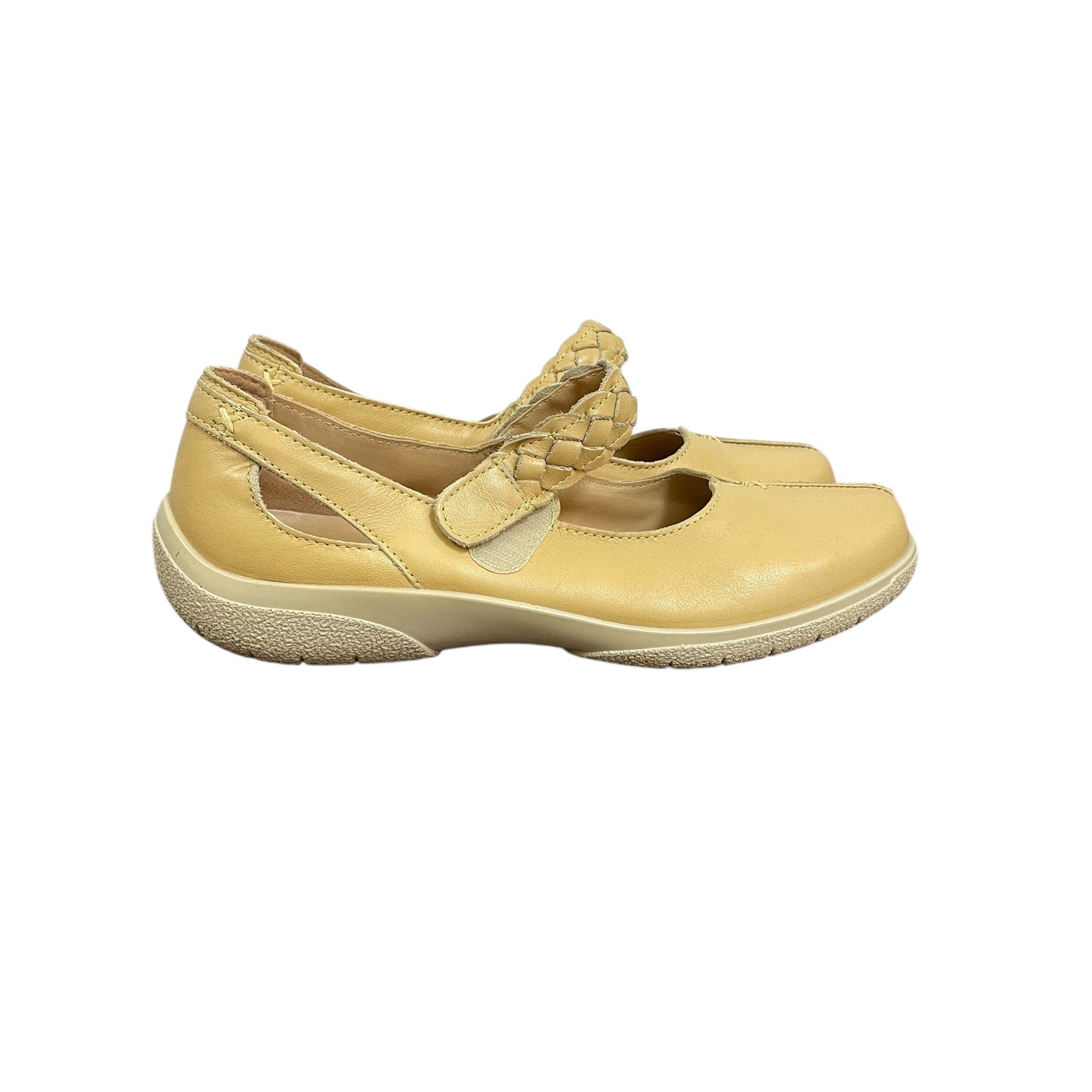 Shoes Flats By hotter shoes In Yellow, Size:8