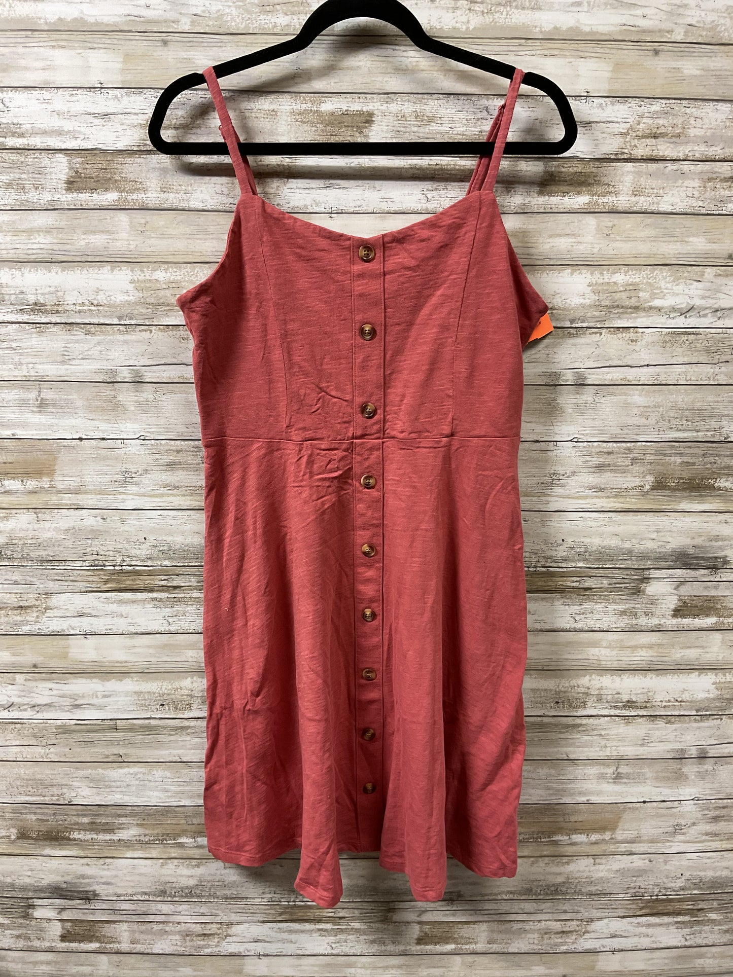 Dress Casual Midi By Old Navy In Red, Size:L