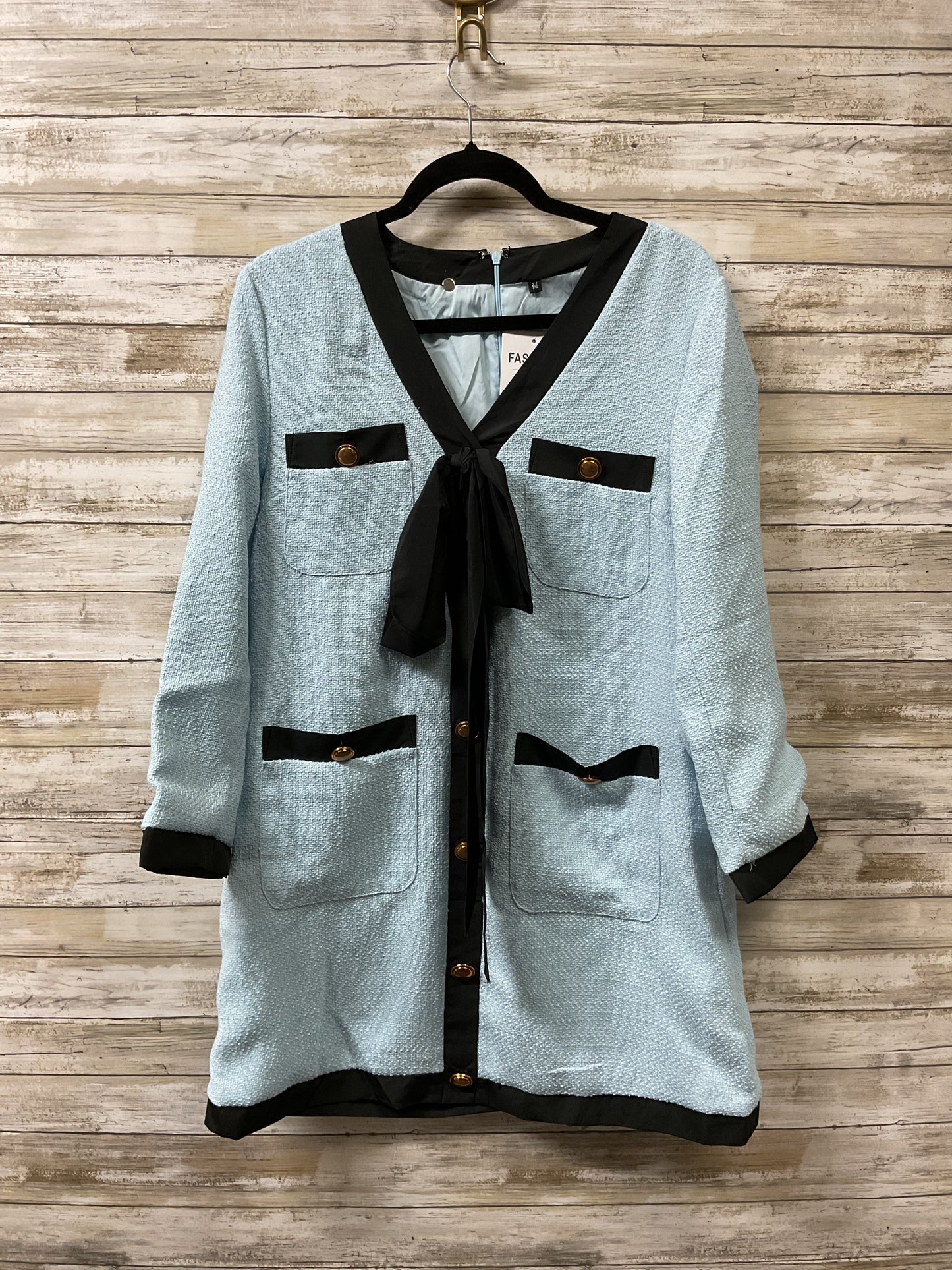 Dress Casual Midi By Clothes Mentor In Blue, Size:M